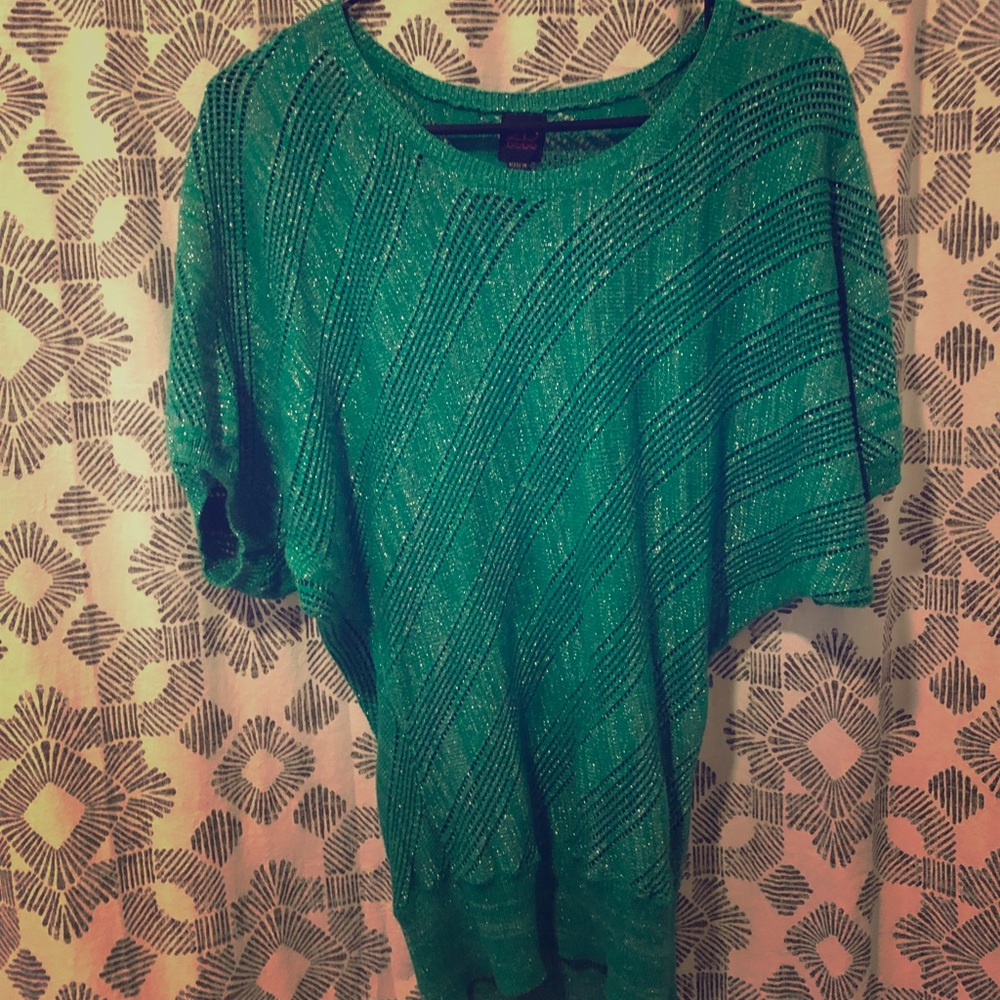 Green 2b Bebe top